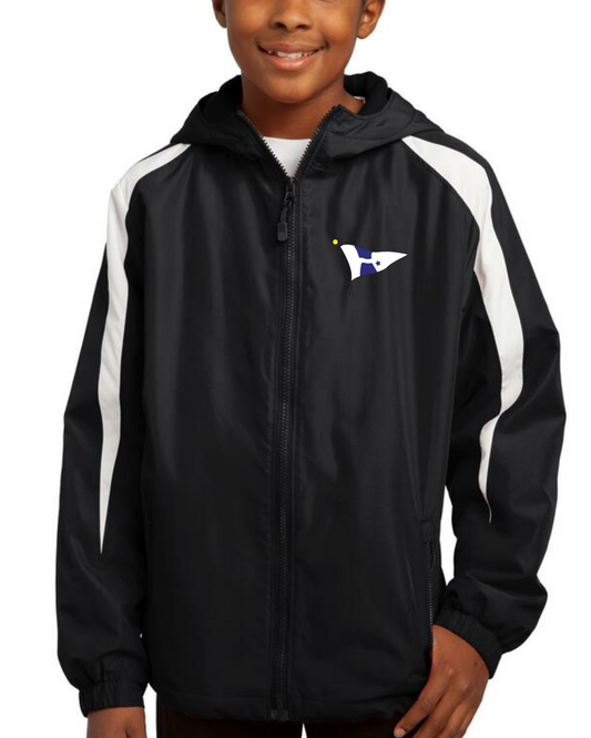 WYC Youth Sport-Tek Fleece-Lined Colorblock Jacket